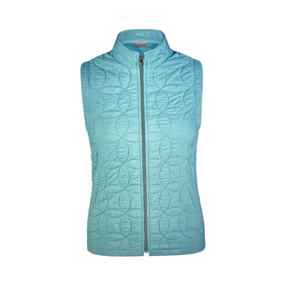 RABE QUILTED GILET PEACOCK BLUE